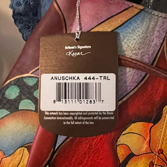 NWT Anuschka Bag, READ DESCRIPTION - Picture 4 of 8